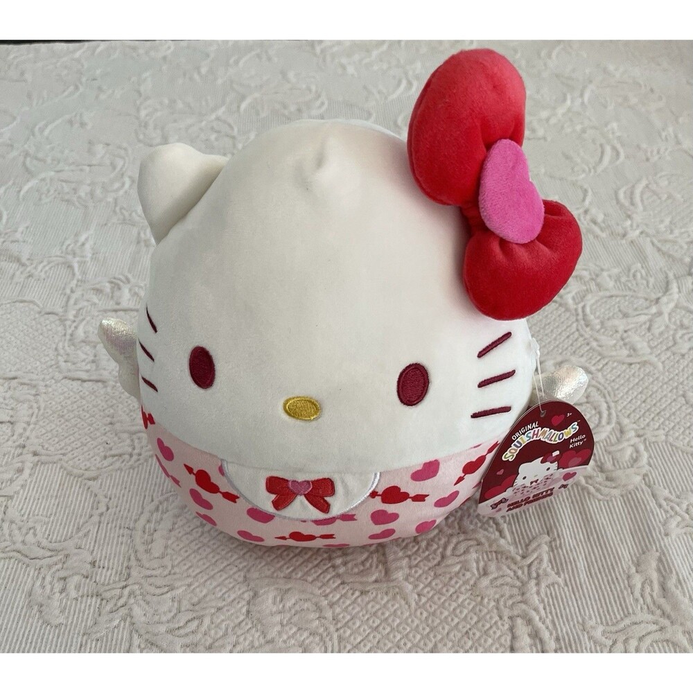 Hello Kitty Angel Valentines Day Squishmallow Plush 8" Plush